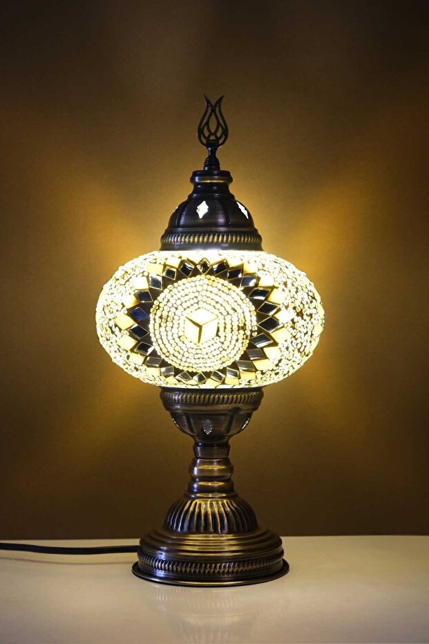 Mosaic Glass Table Lamp, Turkish Lamp, Decorative Table Lighting, Special Design