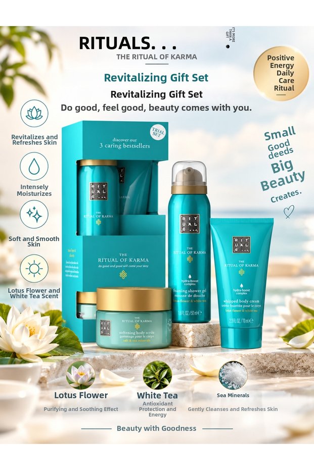 The Ritual of Karma Revitalizing Gift Set Small