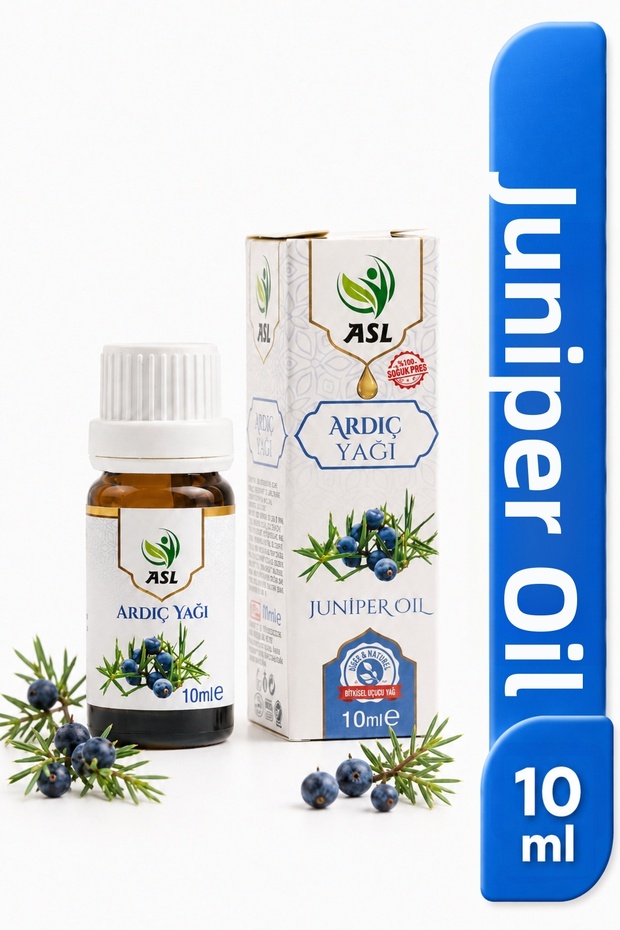 Juniper Oil 10 ml – Cold Pressed Natural Skin, Massage, and Aromatherapy Oil