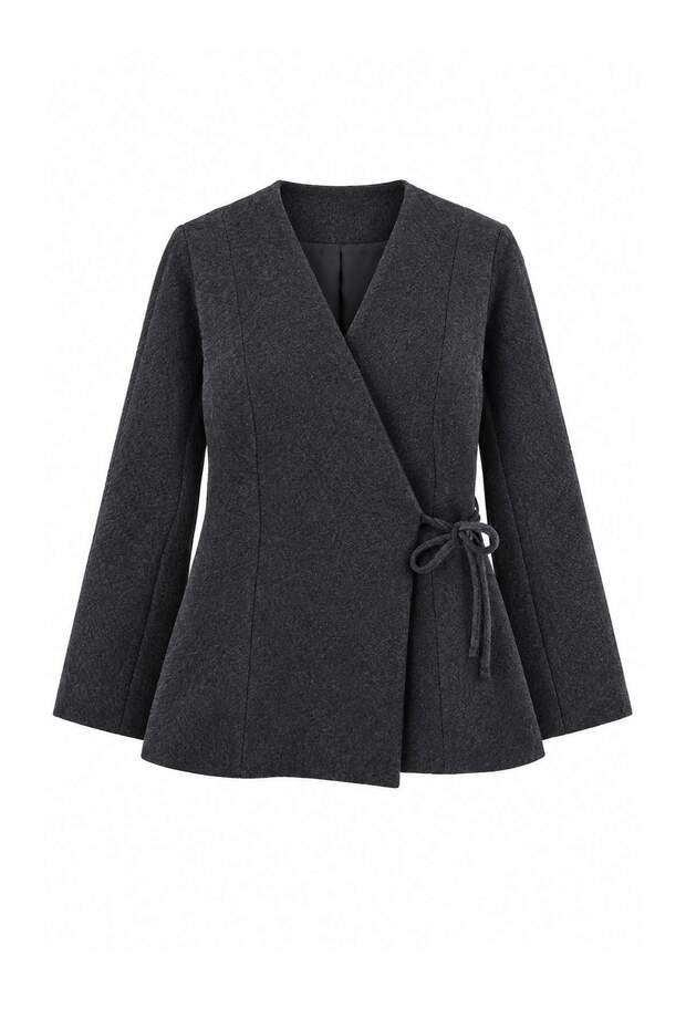 Anthracite Blazer Jacket Twoaw27Bc00063