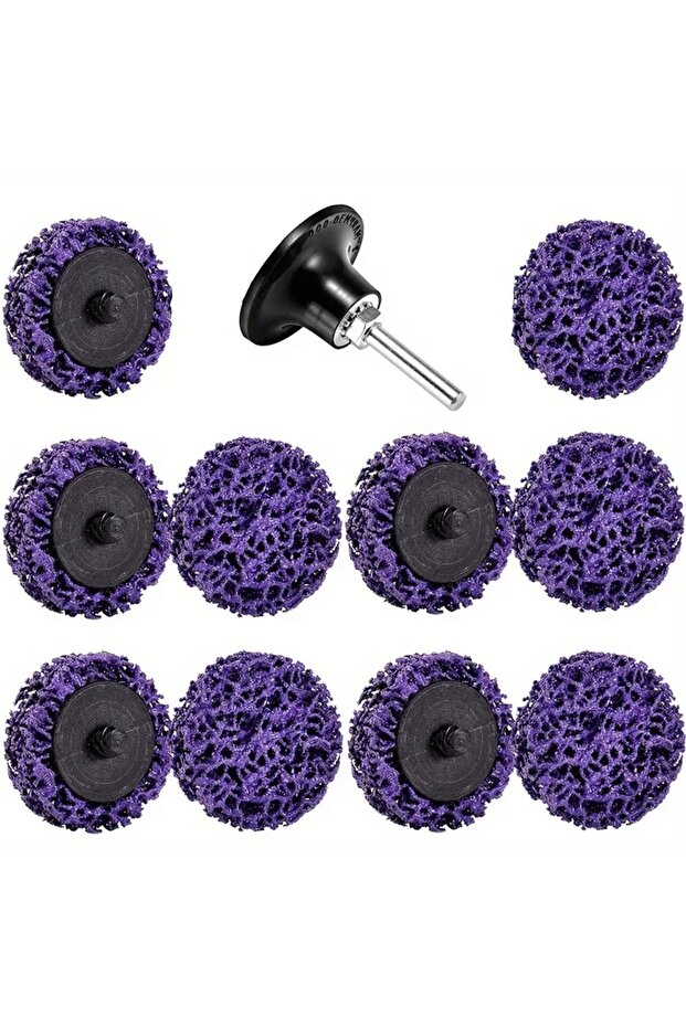 10 and 1pcs 10/21Pcs 2 Inch Strip Discs Stripping Wheel Polishing Wheel with holder Grinding Disc St