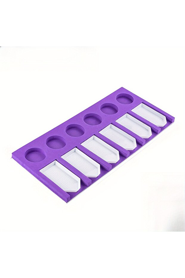 1 Purple Set Diamond Art Trays, Organizer Plastic Art Painting Trays Accessories Tray Organizer for