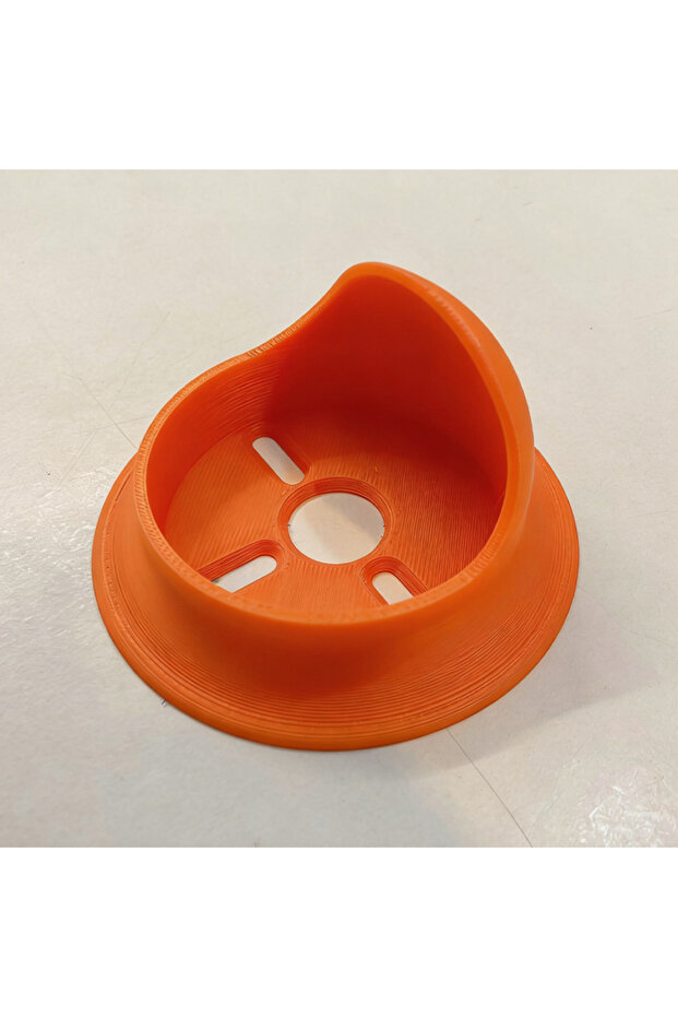 Orange High-Efficiency Wall Drilling Dust Collector Large-Capacity Anti-Slip Drill Bit Dust Collecto