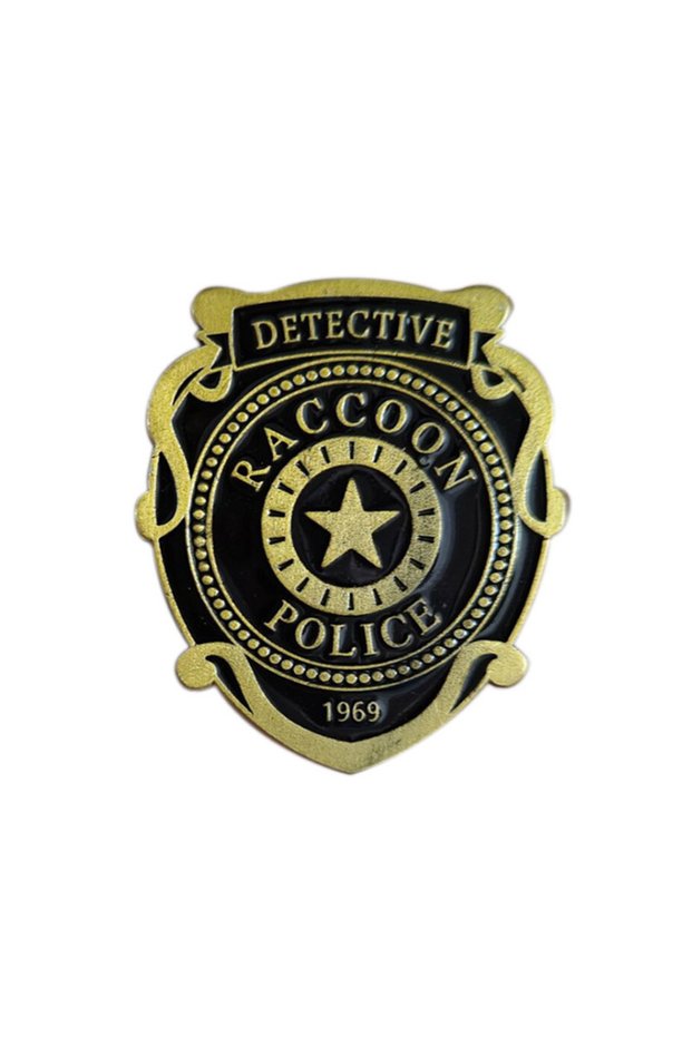 1 Raccoon Police Department Resident Evil movie badge Enamel Pin brooch jewelry Backpack Decorate
