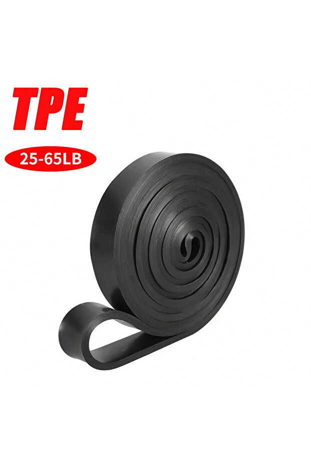 black Resistance Band for Full Body Exercise Home Gym Training Strength Training Yoga Pilates Men Wo