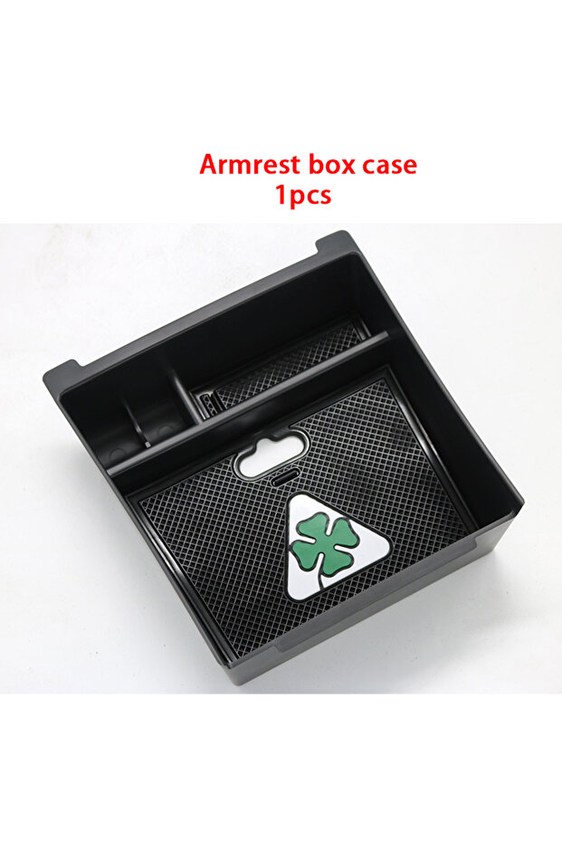 1pcs tray Door Handle Slot Storage Case,Center Console Armrest Box Tray For Alfa Romoe Giulia,Car In