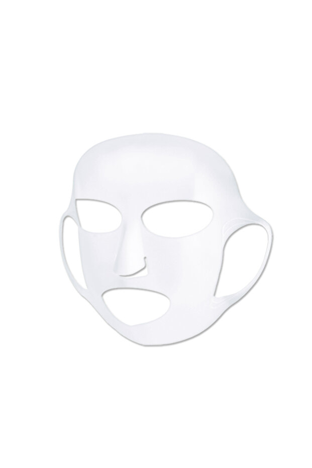 White 3D Silicone Facial Mask Cover Reusable Ear Hanging Anti-aging Moisturizing Face Shield Double