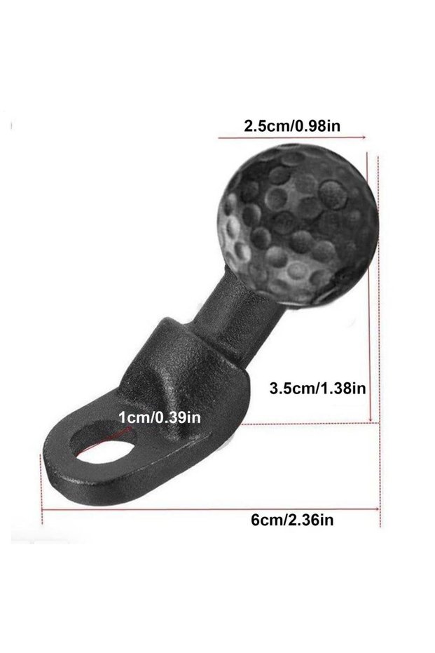 A Angled Head Adapter Ball Base Angled Shock Absorbing Sturdy Alloy Ball Base Motorcycle Phone Hold.