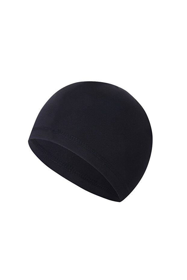 black Summer Skull Cap UV Protection Ice Silk Helmet Liner Men Women Hat Workout Quick Dry Motorcycl