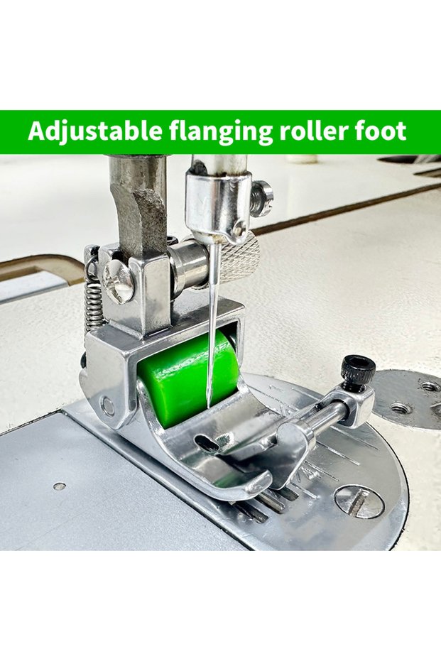 1pcs Adjustable Cuff Presser Foot - Anti-wrinkle, suitable for various thicknesses, for industrial s