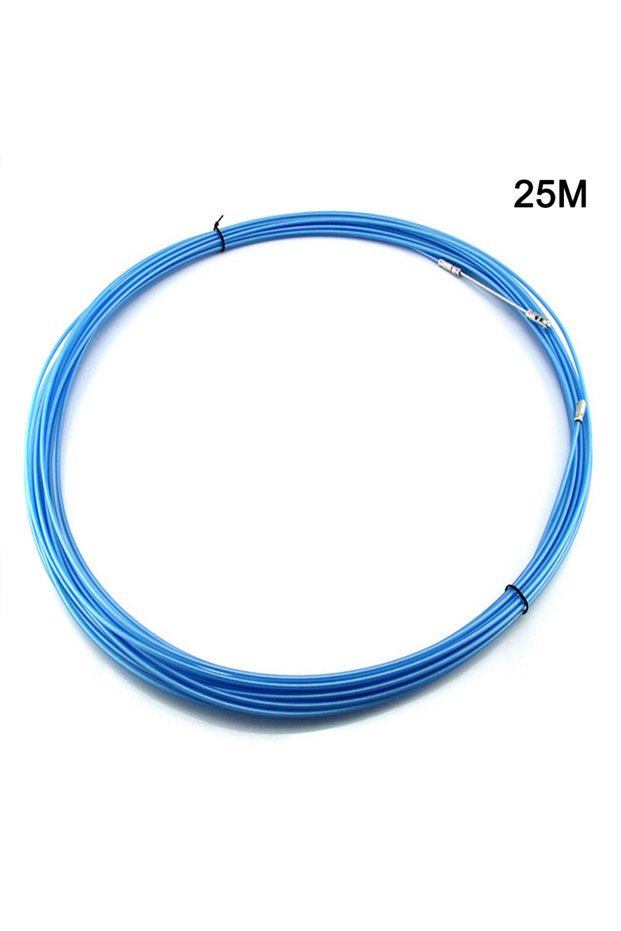 25M 1.2mm Steel Wire Cable Puller Threading Tool for Electrician Construction Wiring Installation wi