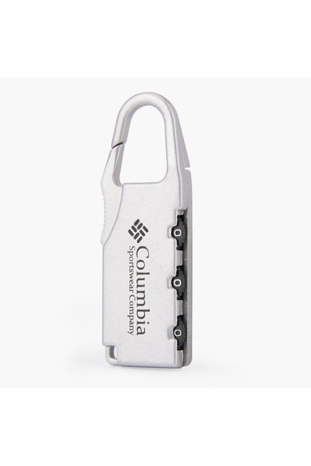 Silver Alloy Combination Code Number Lock Padlock Luggage Lock for Zipper Bag Backpack Handbag Drawe