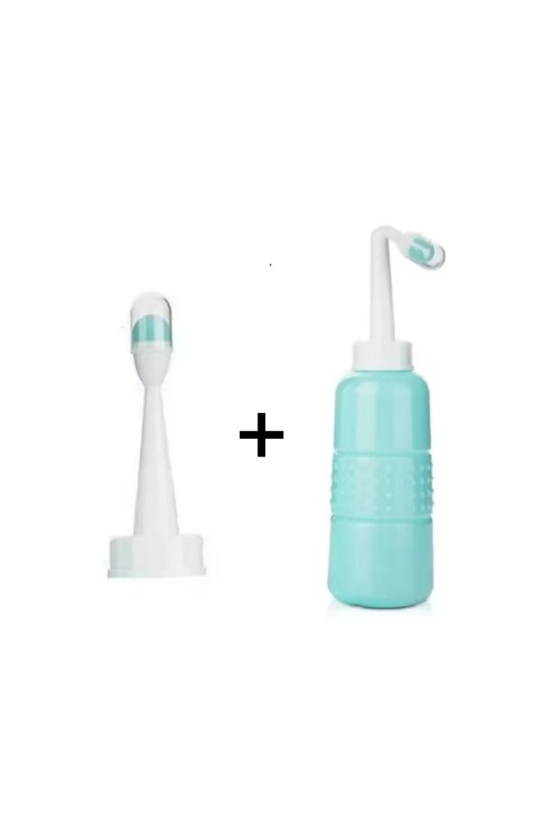 Blue Set Baby Showers Mom Peri Bottle for Postpartum Essentials Feminine Care MomWasher for Perineal