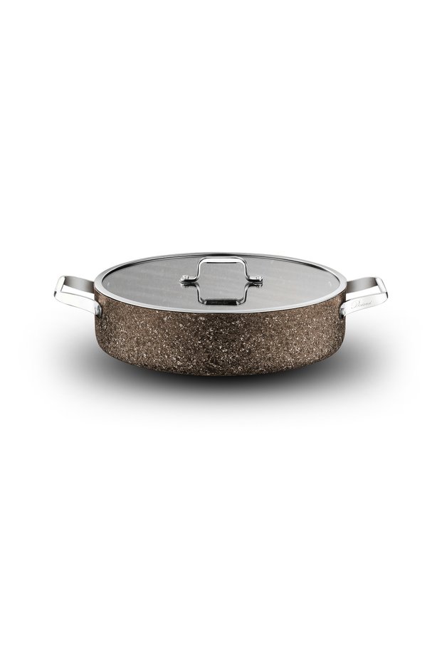Stone-Age Terra 30 cm Non-Scratch Fireproof Non-Stick Induction Cookware