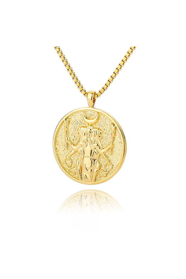 Hecate Ancient Mythologic Hecate Necklace For Women Men Greek Athena Aphrodite Pendant Medallion Nec