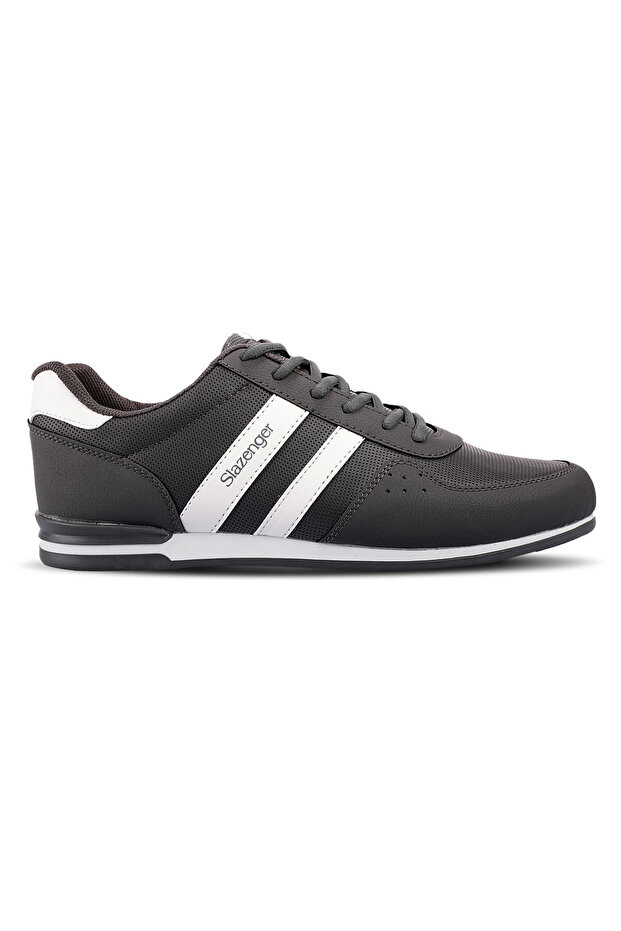 Omega Sneaker Men's Shoes Dark Gray / White