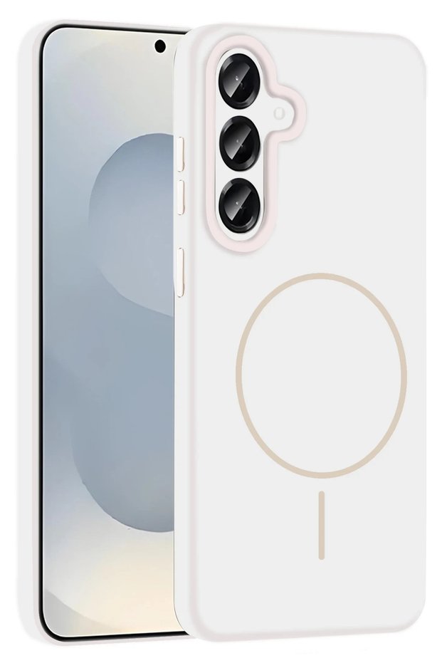 Samsung Galaxy S25 Case Jully Magsafe Cover - White