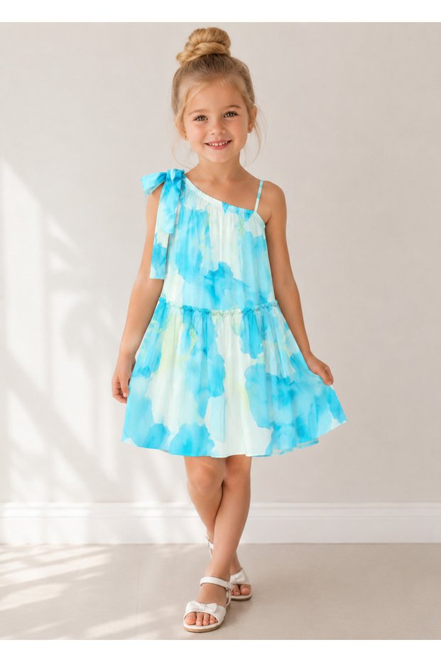 Abel&Lula Printed Dress Colorful