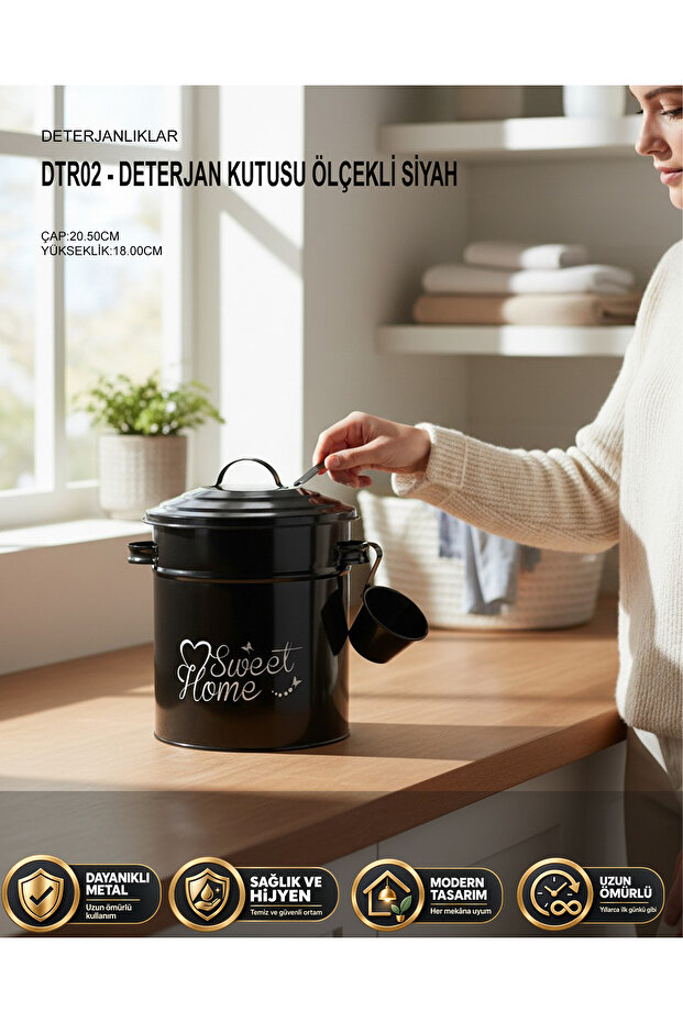 Scale Detergent Box-black