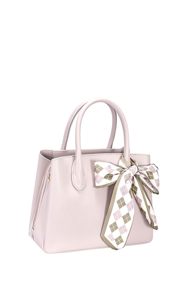 Women's Bow Detailed Hand and Shoulder Bag Ch21035-6