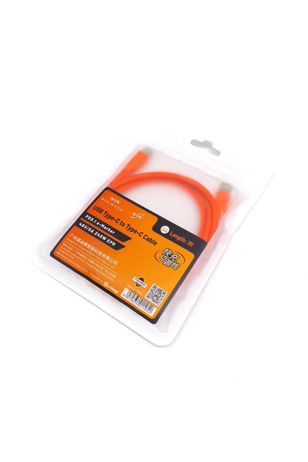 PD3.1 240W Cable Miniware PD3.1 240W USB Typc C to Typc C Cable 5A Fast Charging Cable for TS101 MHP