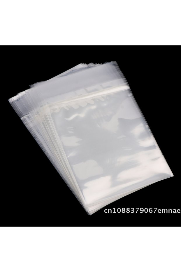 JETTING [ZYAS]50Pcs Transparent Dust-proof Resealable Protective Outer Sleeves For DVD Blu-ray Disc