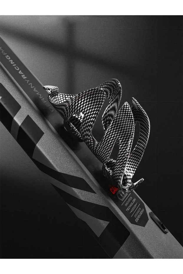 blank Ultra Lightweight Full Carbon Fiber Bike Water Bottle Cage Matte Finish Stable Bicycle Bottle