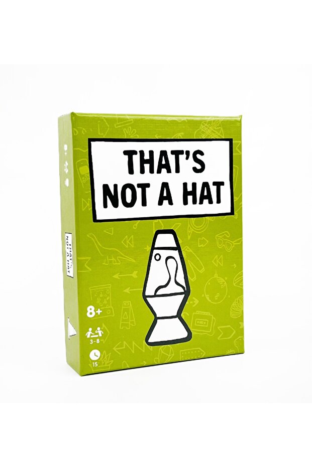 green That’s Not A Hat Party Game Set Memory Tabletop Game 3-8 Players Cards for Family Gatherings I