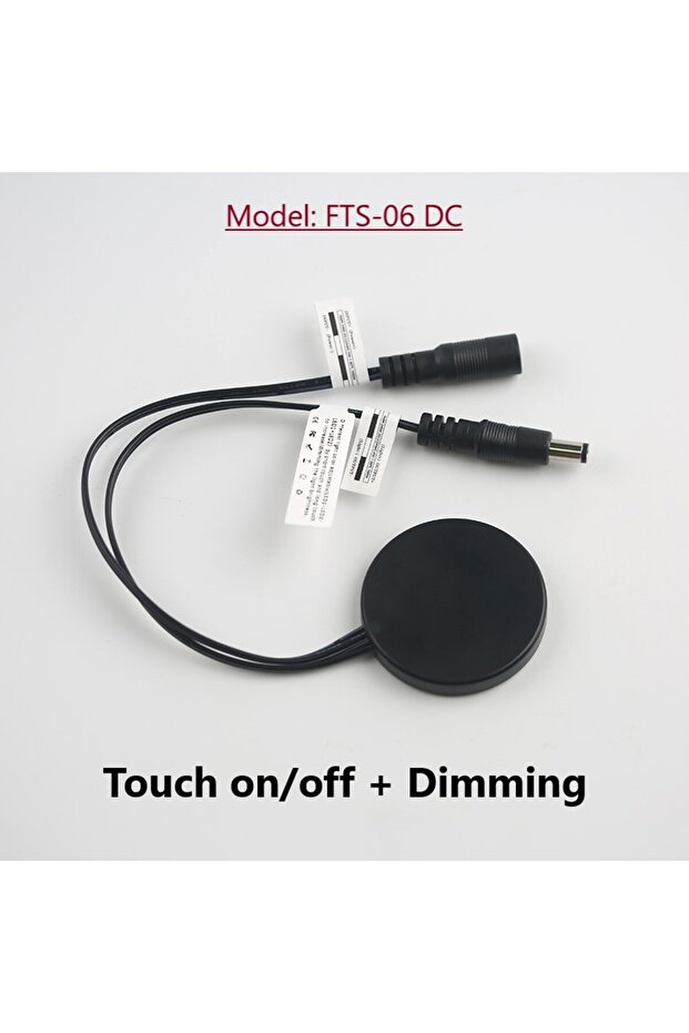 DC12V-24V FTS 06 DC12V 24V Penetrable Sensor 5A 60W Wood Board Touch Switch for Cabinet LED Light To