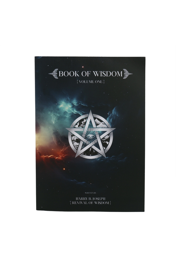 B Explosions Book of Wisdom Theme Notebook, with The Eyes of Wisdom for Self-reflection and Philosop