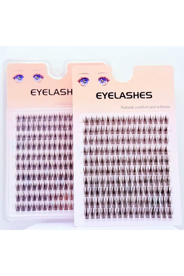 MIX DIY Makeup 160 Pcs Segment Lash Clusters Natural Look False Lashes for Daily Wear Parties