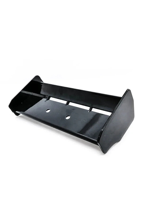 black 1/10 RC Rear Spoiler Tail Wing for HSP 94106/94107/94166 - Soft Plastic Off-Road Buggy Truck R