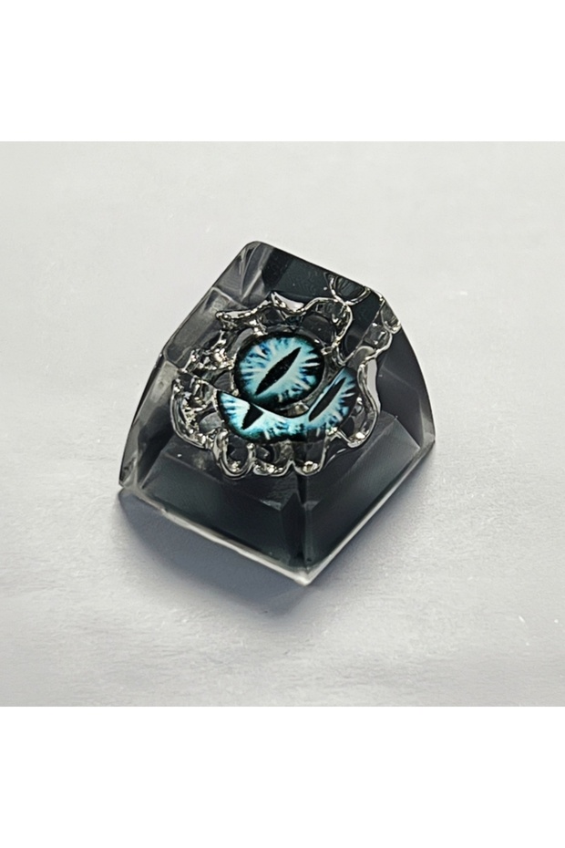 black-blue eye Evil Eyes DIY Mechanical Keyboard Resin Keycaps Artisan Customized Pretty Sun And Moo