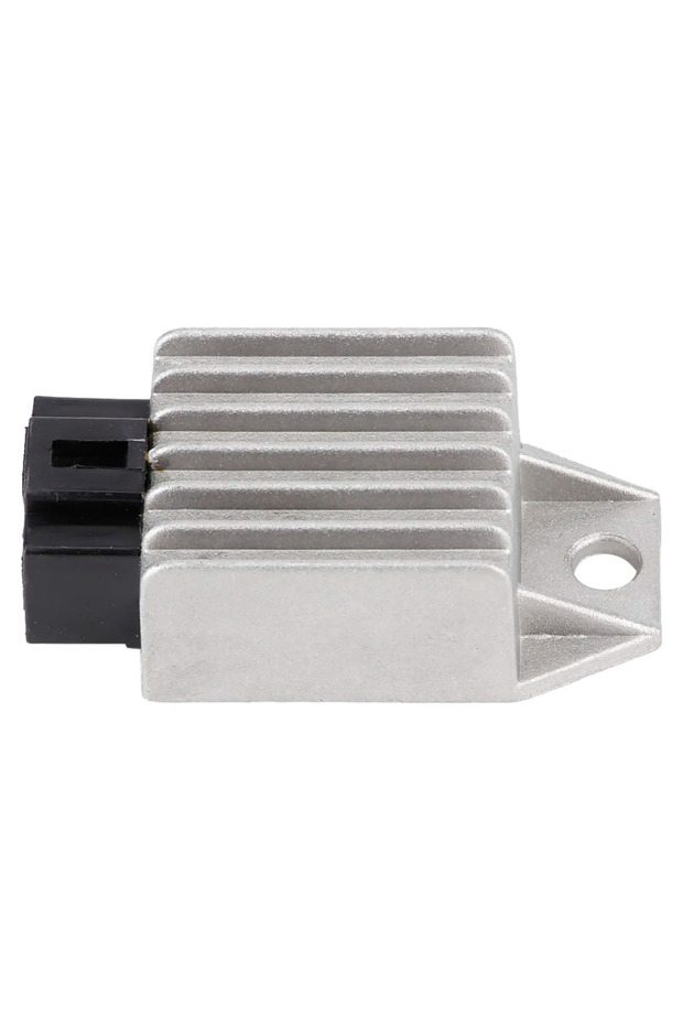 Silver AVR Current Rectifier Motorcycle Motor Bike 12V Voltage Regulator Rectifier 4 Pin Voltage Sta