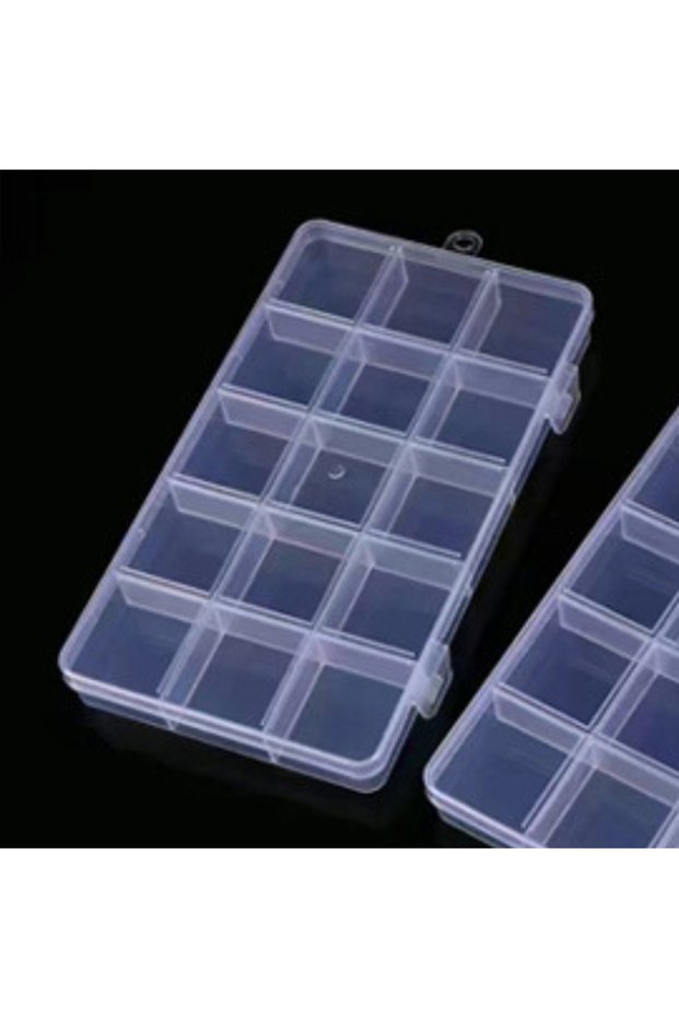 15 grids Leak-Proof Jewelry Organizer with Adjustable Dividers, Great for Sorting and Displaying You