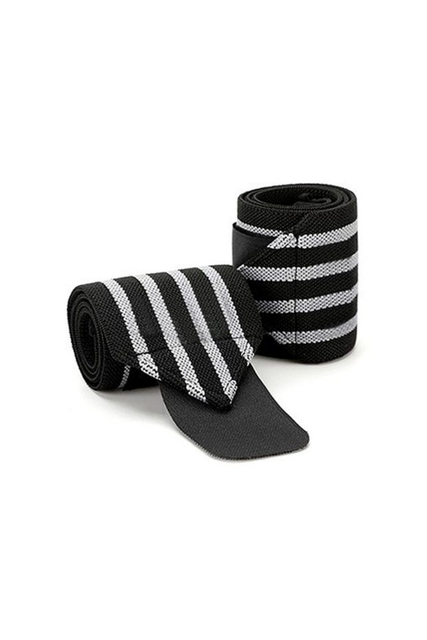 Grey 2pcs 1/2PCS Wristband Wrist Support Brace Straps Extra Strength Weight Lifting Wrist Wraps Band