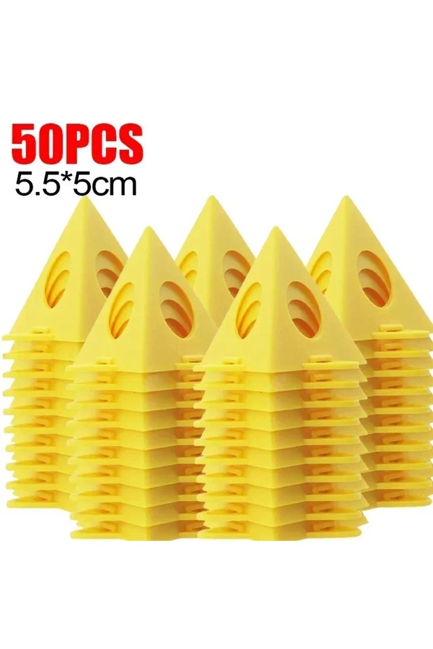 50PCS Pyramid Stands Painter's Painting Stands, 12-50 Pack 4 Holes Mini Cone Paint Stands, Canvas St