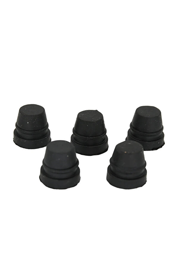 5 pcs Brake Upper and Lower Pump Caliper Shock Absorber Sleeve Dust Cover Disc Brake Pump Waterp...