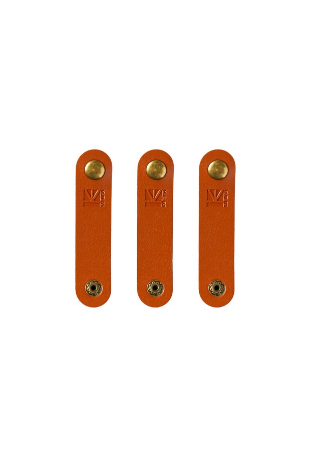 3 PCS 1/2/3/5/10PCS Genuine Leather Cable Ties KBEAR A1 Winder Earphone Cable Wire Organizer Cord Ho