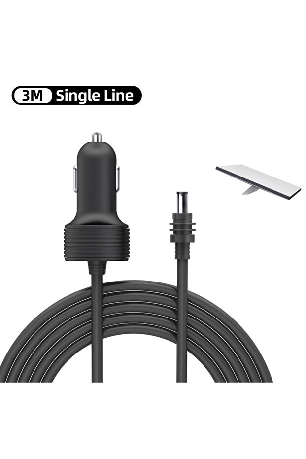 Single Line 3IN1 Car Power Cord for Starlink Mini Cigarette Lighter 12V-48V Plug and Play for Car RV