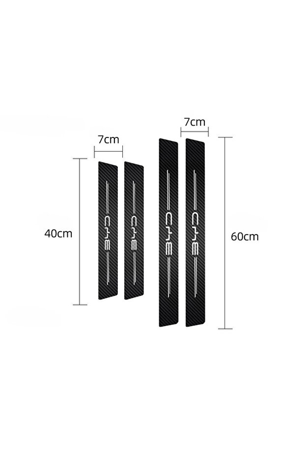 4Pcs 4Pcs Car Door Sill Anti-scratch Stickers Decorative Strip For BYD Atto SEAL Sealion 7 Seal U E5