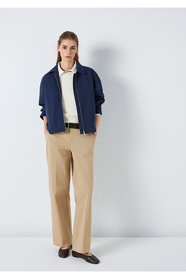 Beige Trousers 1011160-70370