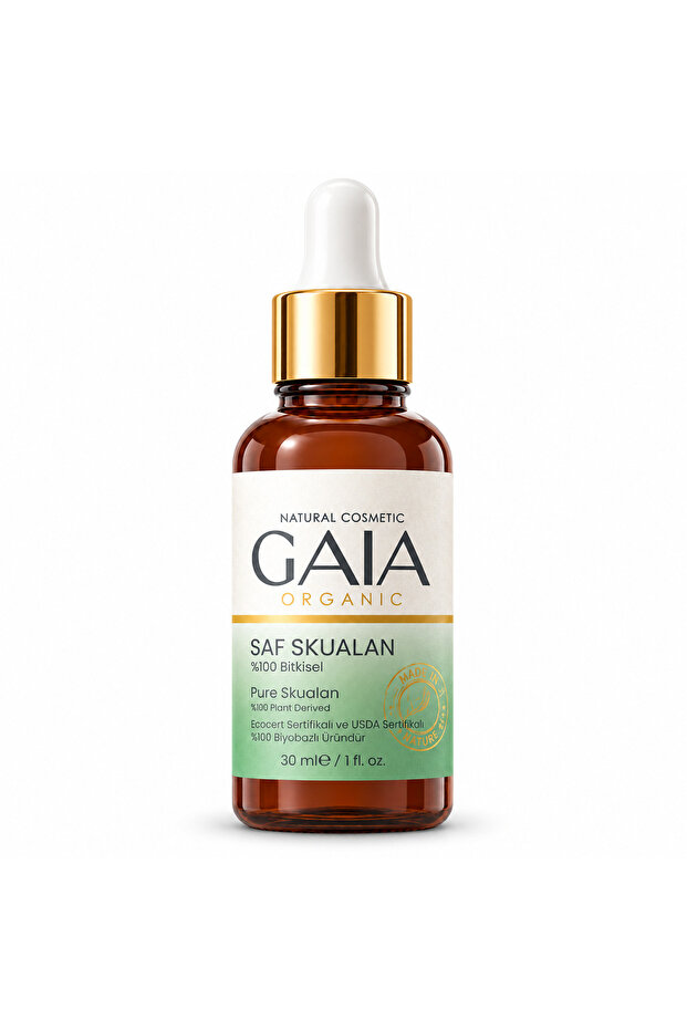 Pure Organic Squalane 100% Herbal Sugarcane Origin Facial Oil 30 ml
