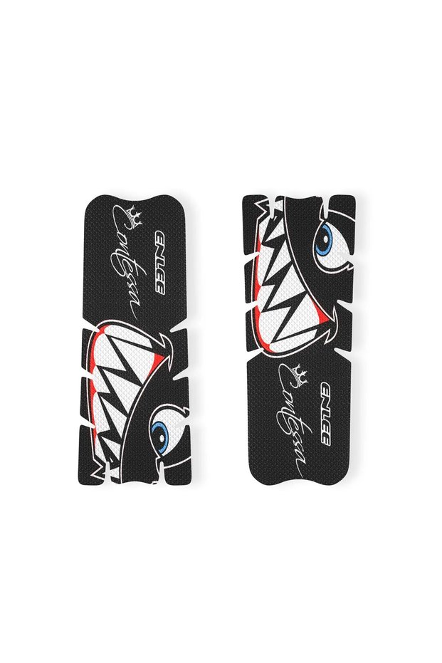 QuBing shark ENLEE Bicycle Crank Protection Sticker Road Mountain Bike Crank Protection Film 3M Stic