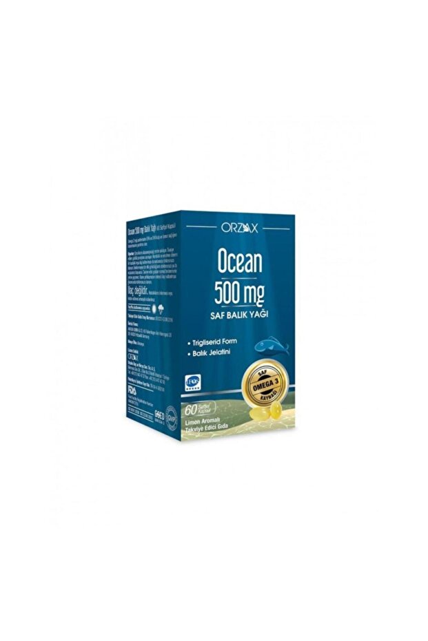500 Mg 60 Kapsül Balık Yağı