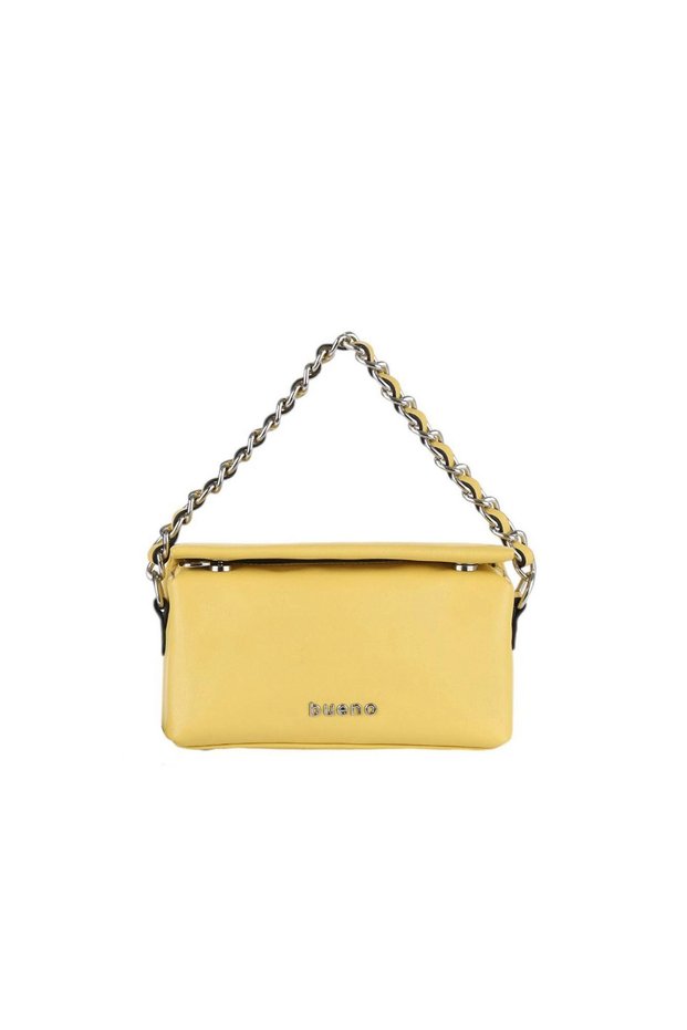 Yellow Leather Women's Crossbody Bag