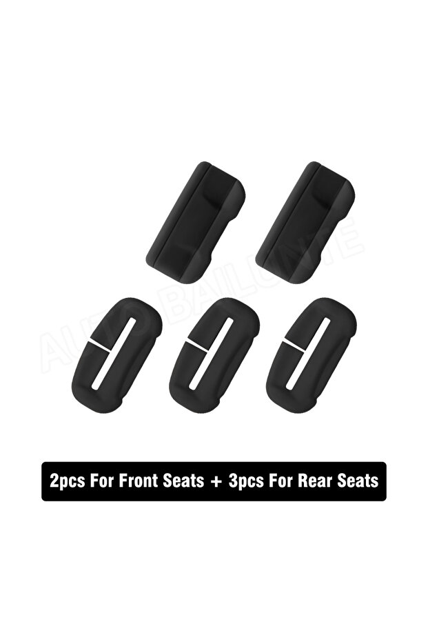 5PCS For Tesla Model Y 2021-2024 Juniper 2025 2026 Car Seat Belt Buckle Protector Cover Anti-collisi