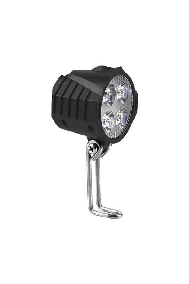 Black NEW E-Bike 12V 24V 36V 48V 60V 72V Electric Bicycle Light with Horn Waterproof IPX4 Headlight