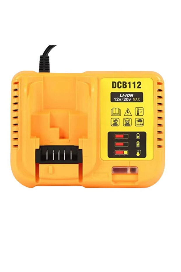 EU Li-ion Charger 2A Lithium Battery DCB112 Charger For Dewalt 10.8V 12V 14.4V 18V DCB206 DCB205 DCB