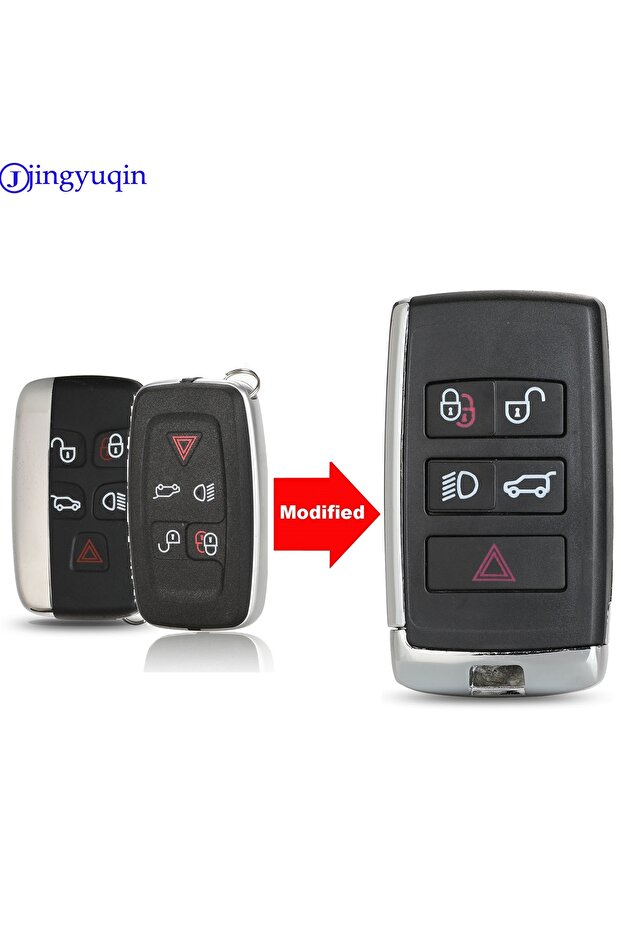 for jaguar jingyuqin Modified Car Key Shell For Land Rover Range Sport Discovery 4 Evogue LR4 2010-1